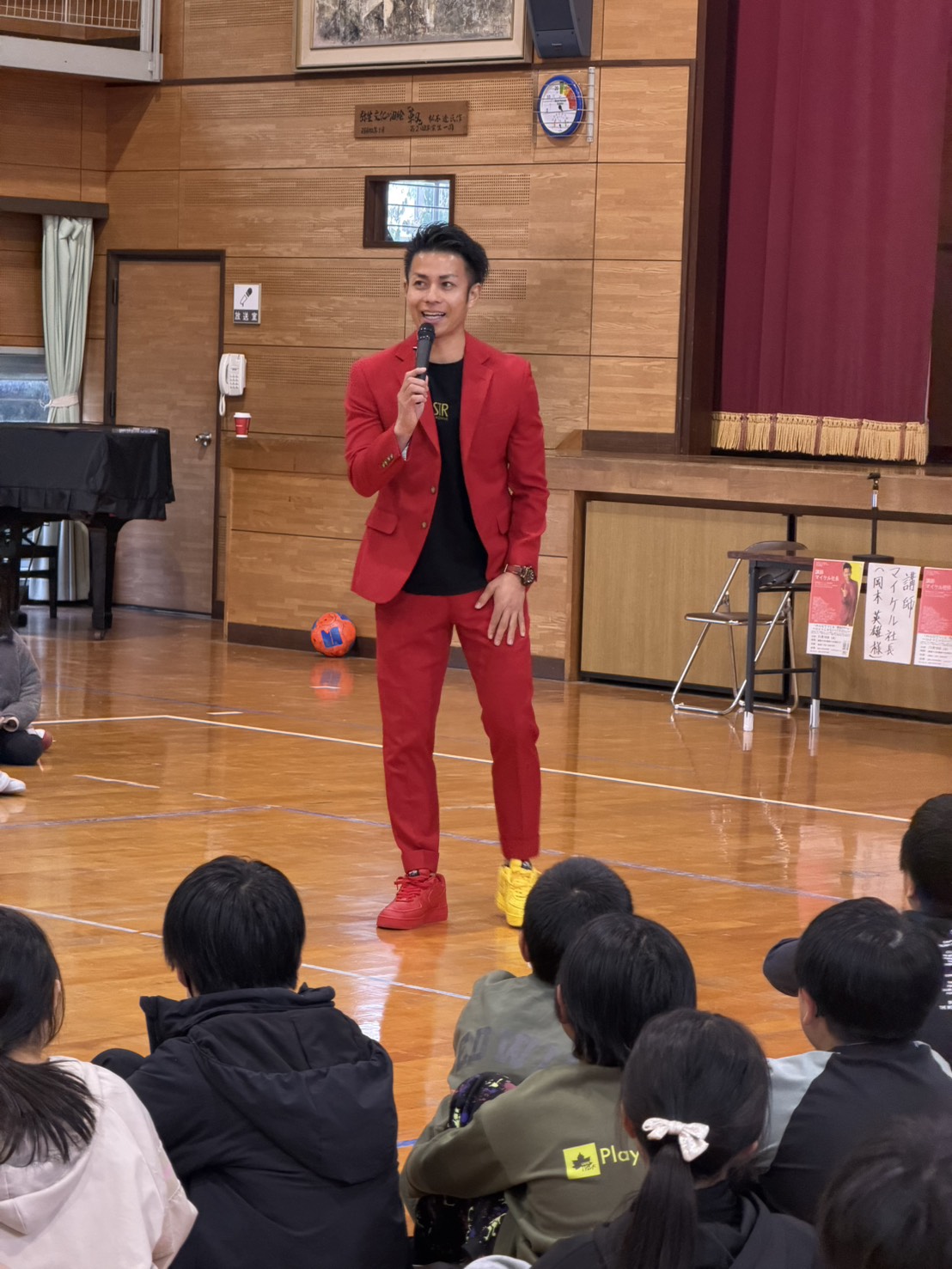 春日市須玖小学校教育講演会に行きました