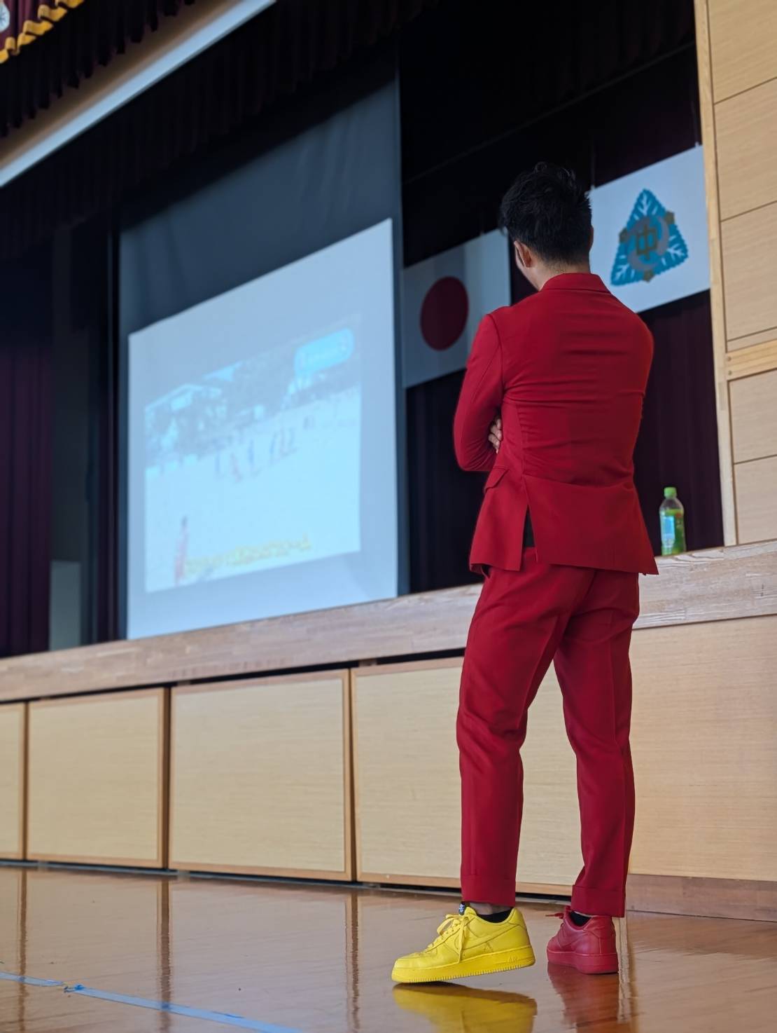 上毛中学校教育講演会に行きました